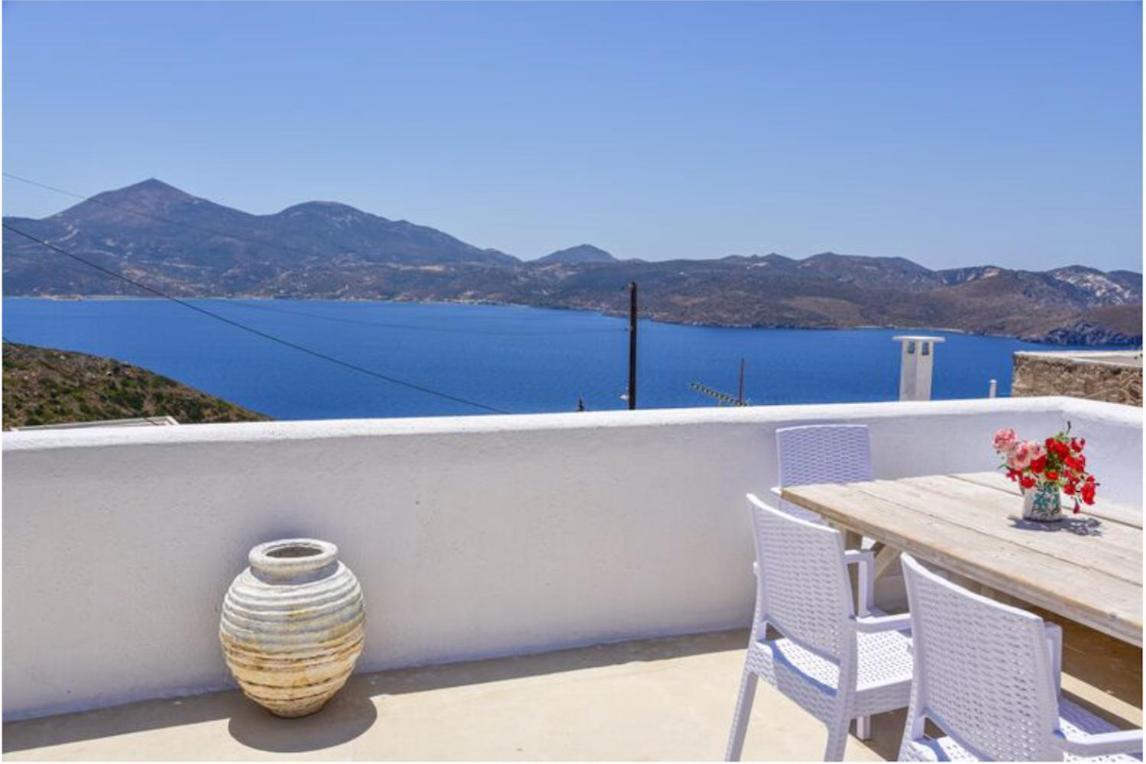 Traditional Cycladic House Tripití Exterior foto