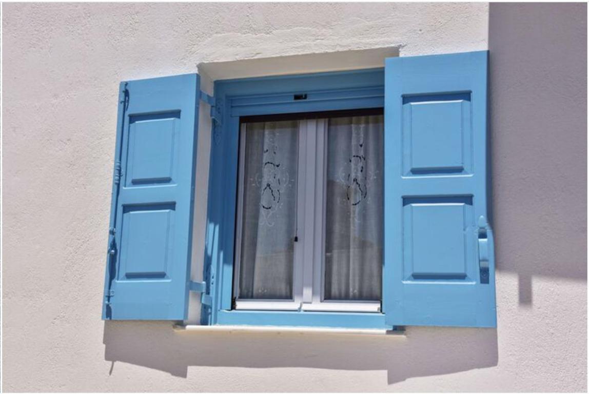 Traditional Cycladic House Tripití Exterior foto